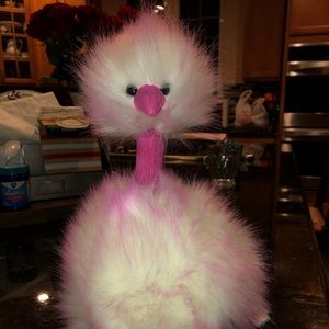 jellycat ostrich pink